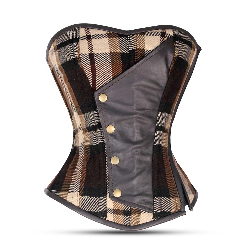 Tartan corset outlet