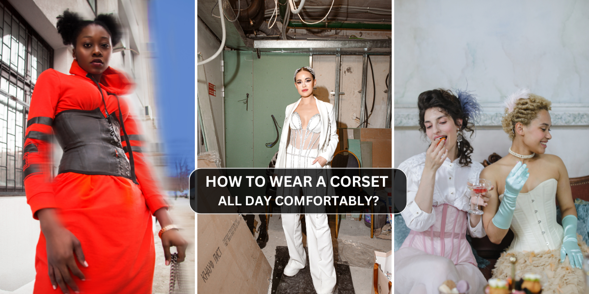 Can you wear a corset all day sale