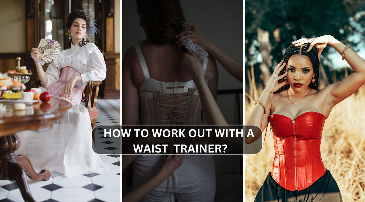 workout with a waist trainer