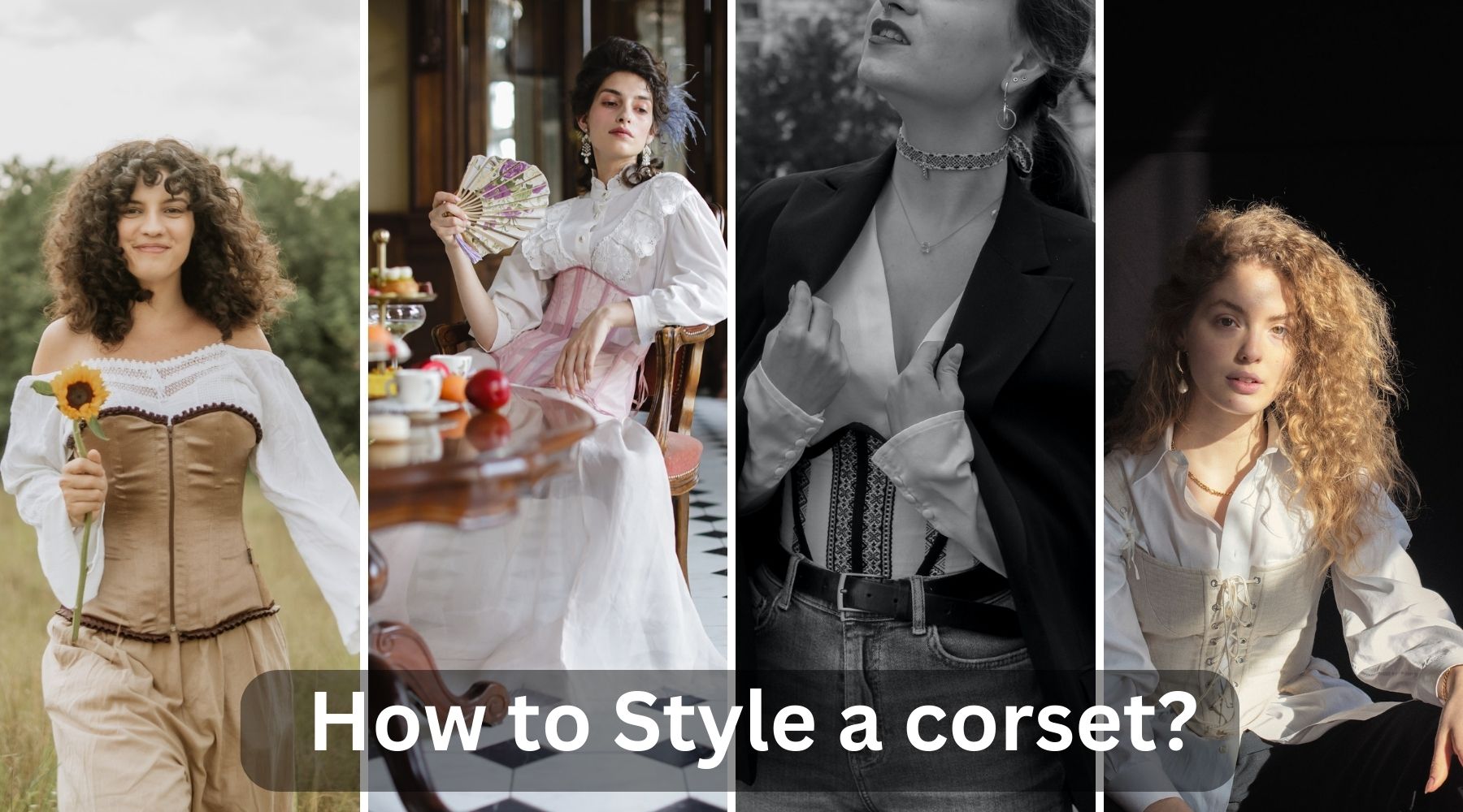 How close together are you wearing your corset dress?