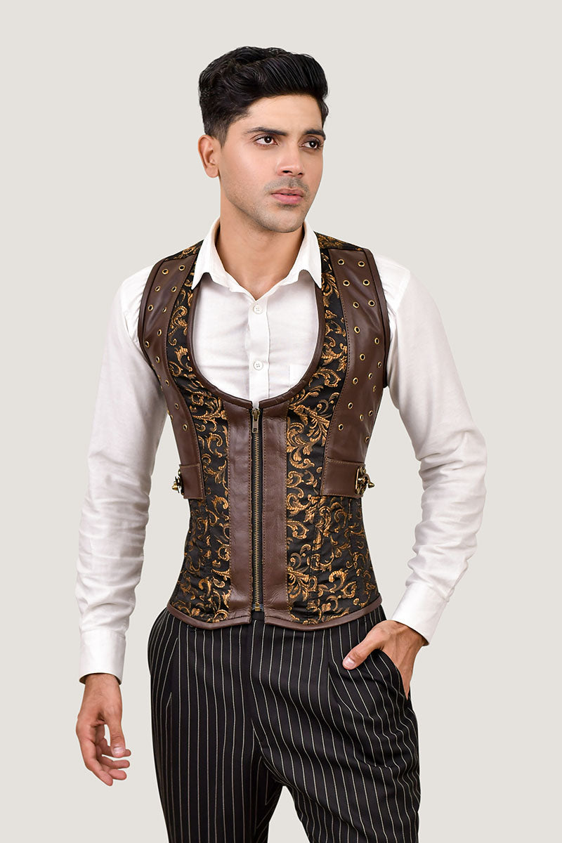 Good Leather Corset Vest