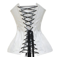 PVC  Over Bust Corset Top - Laced Corset