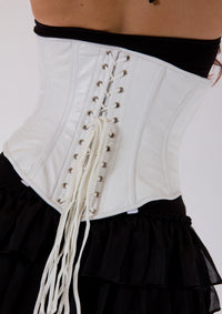 Heart corset top - Under Bust Steel Boned Corset