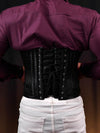 Black Leather Men corset