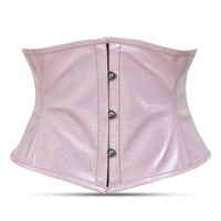 Short Torso PVC Corset Top - Waist cincher