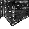 Black Corset Belt with Front Zipper - Waist Trainers