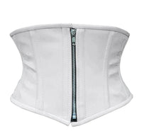 White Mini waist Cincher - Short Torso