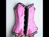 Hot Pink corset top - Lacemade Corset