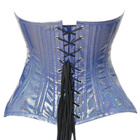 Light Blue Shiny corset